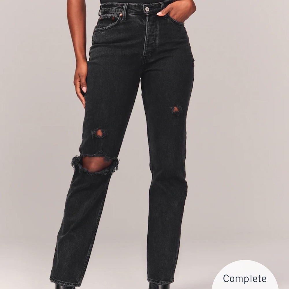Abercrombie dad high rise curve love size 26/2